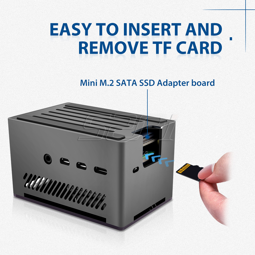 52Pi Raspberry Pi 4 Caso Tijol - Argon One V3 M.2 Nvme Case avaliação e preço