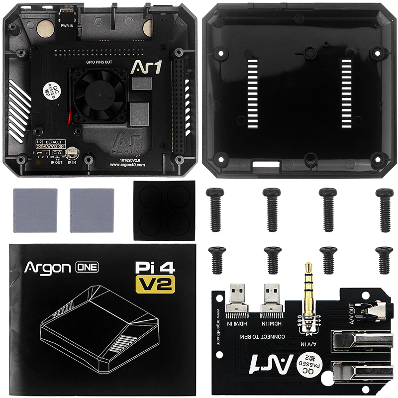 Estojo de alumínio para Raspbe - Argon One V3 M.2 Nvme Case avaliação e preço