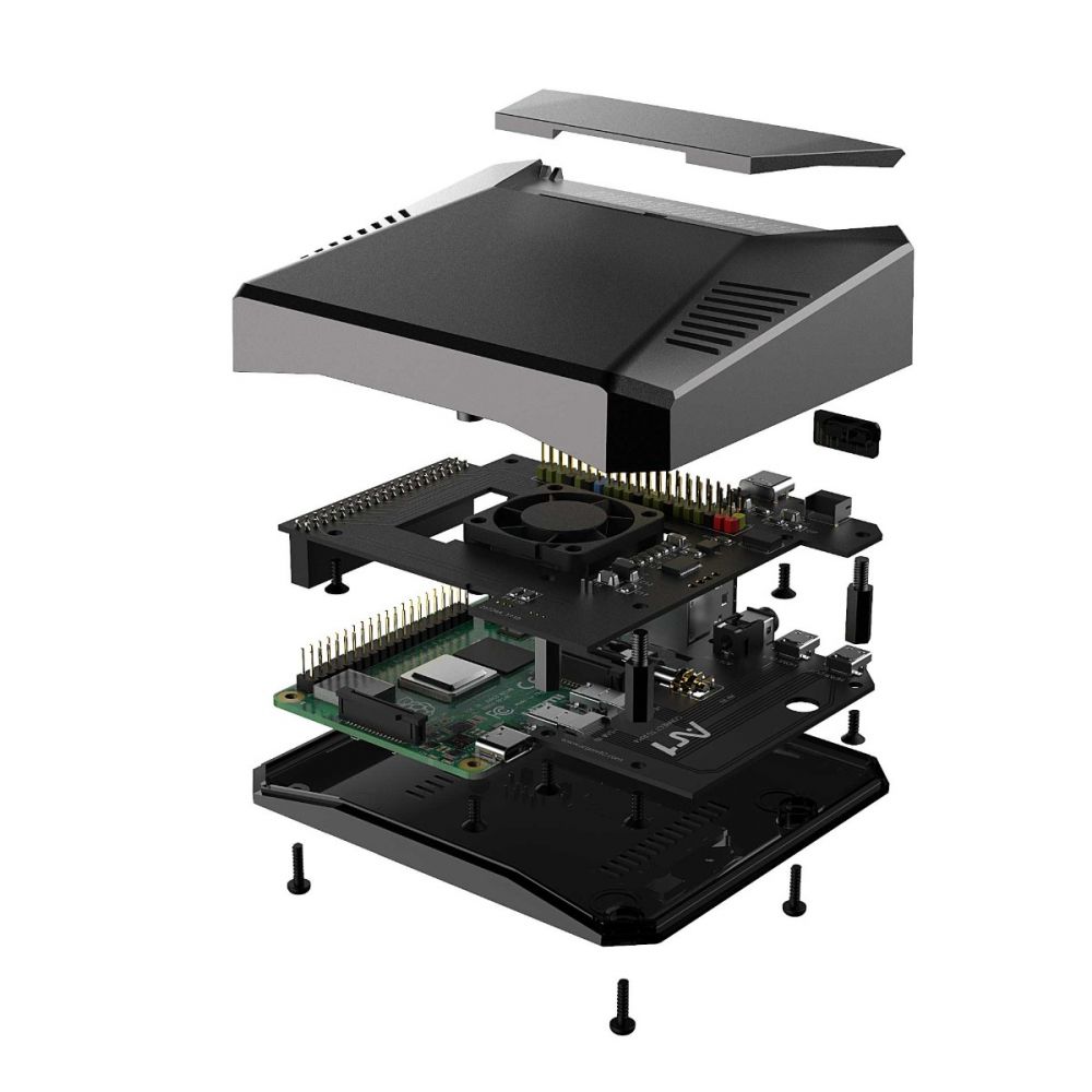 Raspberry Pi 4 Argon One M.2 C - Argon One V3 M.2 Nvme Case avaliação e preço